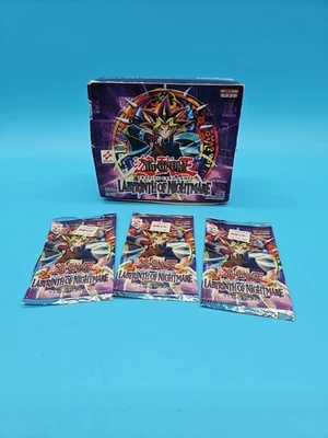 Yu-Gi-Oh - Laberinto de Pesadilla - LON Booster Box 1ª Edición VACÍA - SIN CARTAS Foto 1 de 4