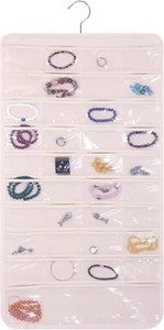 80 Pockets Hanging Jewelry Organizer for Women, Storage Bag for Earrings Necklac - Picture 1 of 12