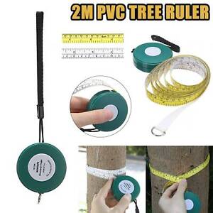 Tree Diameter Tape 2M 79 inch PVC Soft Retractable Professional Measuring