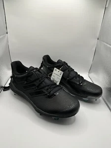 Botines de béisbol de metal Adidas Adizero para hombre talla 13 negros - Imagen 1 de 7
