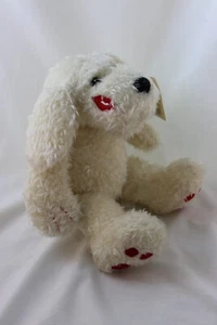 First & Main Inc. Smooch Pooch Puppy Dog Plush Stuffed Animal Red Lips 13" - Picture 1 of 13