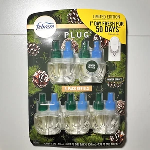 Ambientador Febreze Plug In Invierno Abeto Aroma Paquete de 5 - Imagen 1 de 1