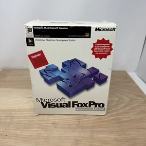 VTG 1996 MICROSOFT VISUAL FoxPro PROFESSIONAL EDITION 5.0 MANUALS - Photo 1/19