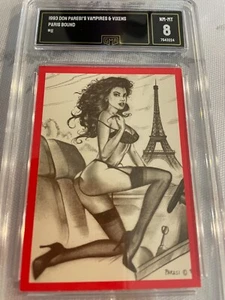 VAMPIRES & VIXENS PARIS BOUND 1993 DON PARESI # 11 GRADO 8 L@@K - Foto 1 di 2