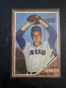 1962 TOPPS BASEBALL SET-BREAK #89 BARNEY SCHULTZ - Picture 1 of 2
