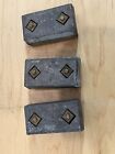 Antique Diving 8lb Lead Weights With Original Brass Hardware Ready For Belt