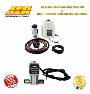 AEM V3 Water Methanol Injection Kit & High-Flow Low-Current WMI Solenoid - Picture 1 of 1