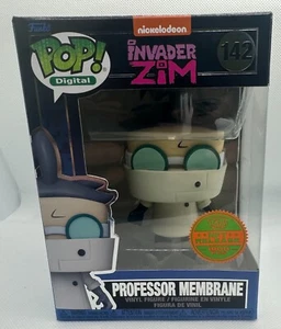 Digital Funko Pop PROFESSOR MEMBRANE #142 Invader Zim Nickelodeon - Picture 1 of 6