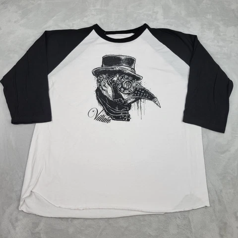 Marty Scurll Shirt Men XXL White Pro Wrestling Villain Baseball ROH NJPW Adult Cover