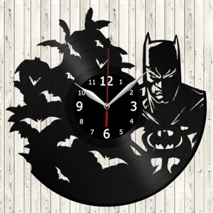 Batman Vinyl Record Wall Clock Decor Handmade 3797 - Picture 1 of 12