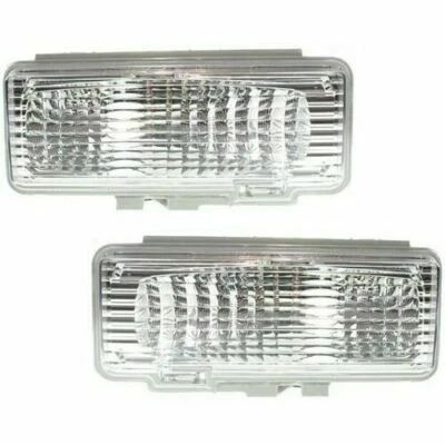 Fits 1994-1997 Chevrolet Blazer Left & Right Side Signal Lamp Lens And Housing - Image 1 of 4