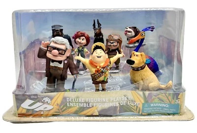 Disney Pixar UP Deluxe Figure Set 9 PCS Karl Dug Ellie Kevin Box Wear New - Image 1 of 4