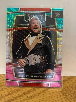 2022 Select WWE Prizms Tri-Color #88 Million Dollar Man Ted DiBiase - Image 1 of 2