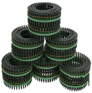 MURO® Green Epoxy #8 x 2" Square Flathead Exterior Deck Screws for Speed Driver - Picture 1 of 2