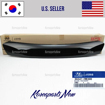 Parrilla Parachoques Delantero Centro "Negro Brillante" 865412M300 ⭐OEM⭐ Genesis Cope 2013-16 Foto 1 de 4