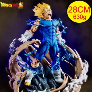 Figurine Dragon Ball Z Majin Vegeta PVC 28 CM Jouet Collection Manga - Foto 1 di 6