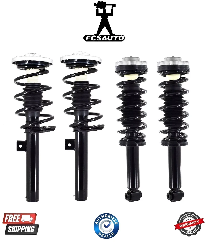 Kit completo de muelles helicoidales y puntal de suspensión delantera y trasera FCS para BMW X3 X4 Foto 1 de 1