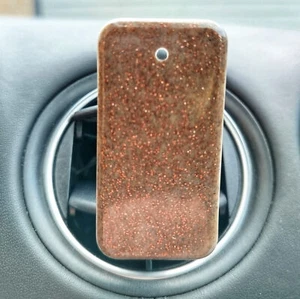 Auto Lufterfrischer Rechteck aus Epoxidharz 3,5cm X 6,5cm - Bild 1 von 2