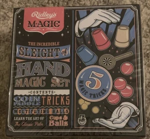 Ridley's Magic The Incredible Sleight of Hand Magic Set Brandneu Versiegelt - Bild 1 von 4