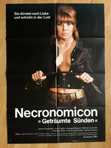 JESS FRANCO - SUCCUBUS - NECRONOMICON German 1-sheet poster 1968 JANINE REYNAUD - Picture 1 of 1