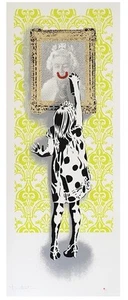 ingrid Smile By The Dotmasters Signed Limited Edit Nod Handpulled Serigraph 8/85 - Picture 1 of 1