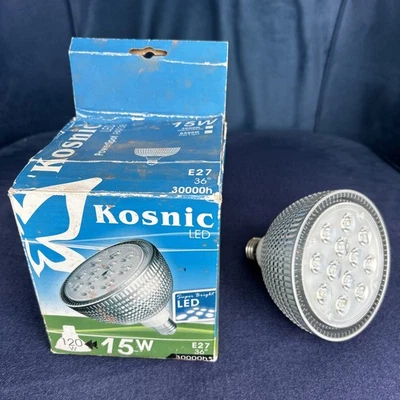 15w LED Par38 Spot Lamp Kosnic E27 120w Equivalent 3000k Warm White Bulb 36 Deg - Image 1 of 4