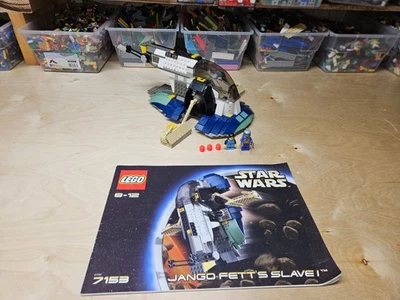 LEGO Star Wars: Jango Fett's Slave I (7153) 100% con higos y manual Foto 1 de 4