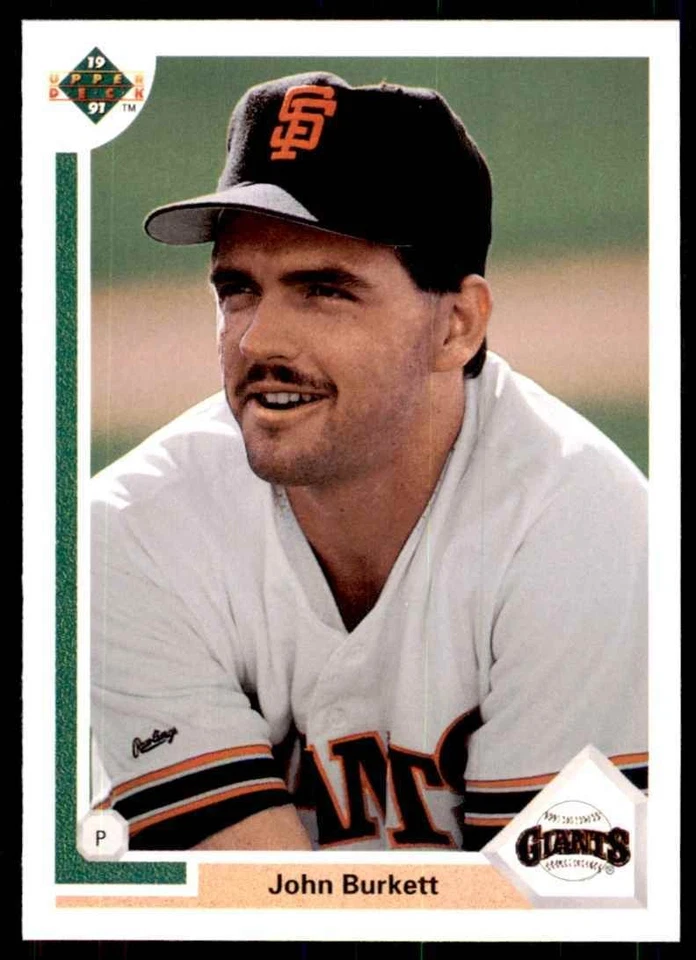 1991 Upper Deck John Burkett Baseball Cards #577 - Image 1 of 2