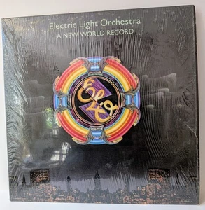 Electric Light Orchestra A New World Record Shrink And Cut Outs Insert Lyrics + - Picture 1 of 8