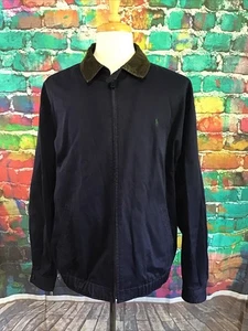 Chaqueta Polo Ralph Lauren Cremallera Azul Talla XL Bomber Abuelo - Imagen 1 de 8