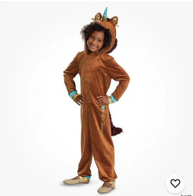 Девочка Deluxe афро единорог комбинезон костюм - маскировка костюмы - Изображение 1 из 4