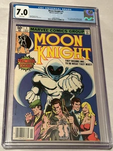 Moon Knight #1 CGC Graded 7.0 Origin of Moon Knight 1st Appearance Raoul Bushman - Picture 1 of 9