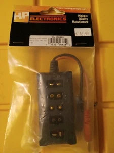 HP ELECTRONICS MULTI PLUG OUTPUT RC CHARGER ADAPTER. 4MM NO.1185525 Flight Box - Picture 1 of 4