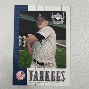 2000 Upper Deck Yankees Legends MICKEY MANTLE #NY7 Sample Card Yankees HOF - Picture 1 of 2