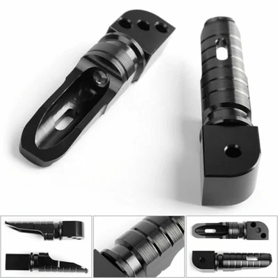 Arrière cale repose pieds Pour KAWASAKI NINJAZ800 Z900 Z1000 ZX6R ZX10R Noir E3 - Photo 1/4