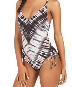 Bar 3 One Piece Swimsuit Ink Dye Swimsuit Sz S - Imagen 1 de 10