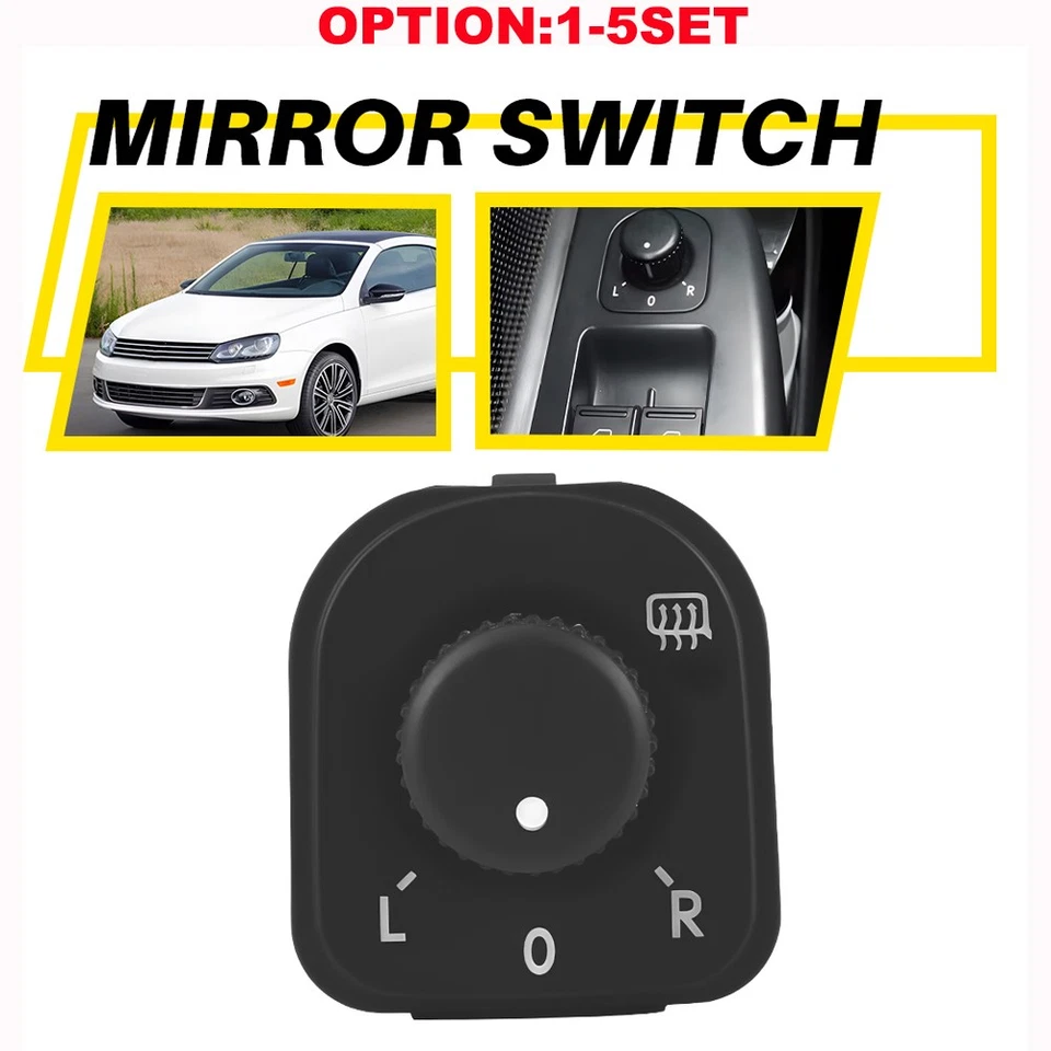 Interruptor de control del espejo retrovisor para Volkswagen Golf SportWagen 2011 2012 2013 Foto 1 de 4