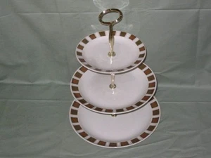 Midwinter Shetland 3-Tier China Hostess Cake Plate Stand Jessie Tait Stylecraft - Picture 1 of 1