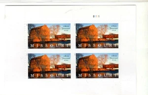 Sc#??? Forever (58c) Plate Block Missouri 2021 Aug 10. #B1111 MNH large margin - Picture 1 of 1