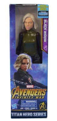 Figura Viuda Negra con Puerto Power FX Infinity War Titan Hero Marvel Avengers Foto 1 de 4
