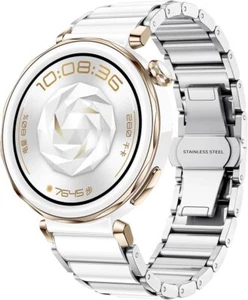 18mm Durable Metal+Ceramic Strap For Huawei Watch GT 5Pro 42mm/GT 5/4 41mm Bands - Picture 1 of 17