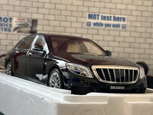 1:18 *EN CAJA* CASI REAL BRABUS 900 Mercedes-Benz MAYBACH CLASE S (Negro) ¡LHD!! - Imagen 1 de 10