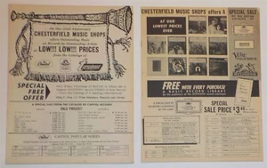 Lot of 2 - 1960s Chesterfield Music Shop Catalogs (Box 1) - Bild 1 von 9