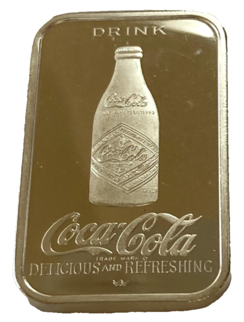 Coca Cola Silver Bar for sale | eBay