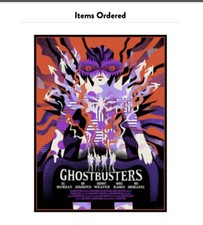 SDCC 2020 Mondo The Ghostbusters Poster By We Buy Your Kids Variant LE 150