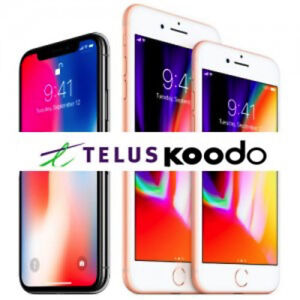 TELUS OR KOODO - iPHONE 4 4s 5 5s 6 6s 6+ 6s+ SE 7 7+ 8 8+ UNLOCK SERVICE