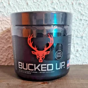 BUCKED UP; Blood Raz; Pre-Workout Drink Mix; 20 Servings; Exp. 08/26; NEW/SEALED - Picture 1 of 5