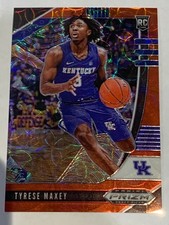 2019-20 NBA PANINI DRAFT PICK CHOICE RED TYRESE MAXEY NO.54 12/88