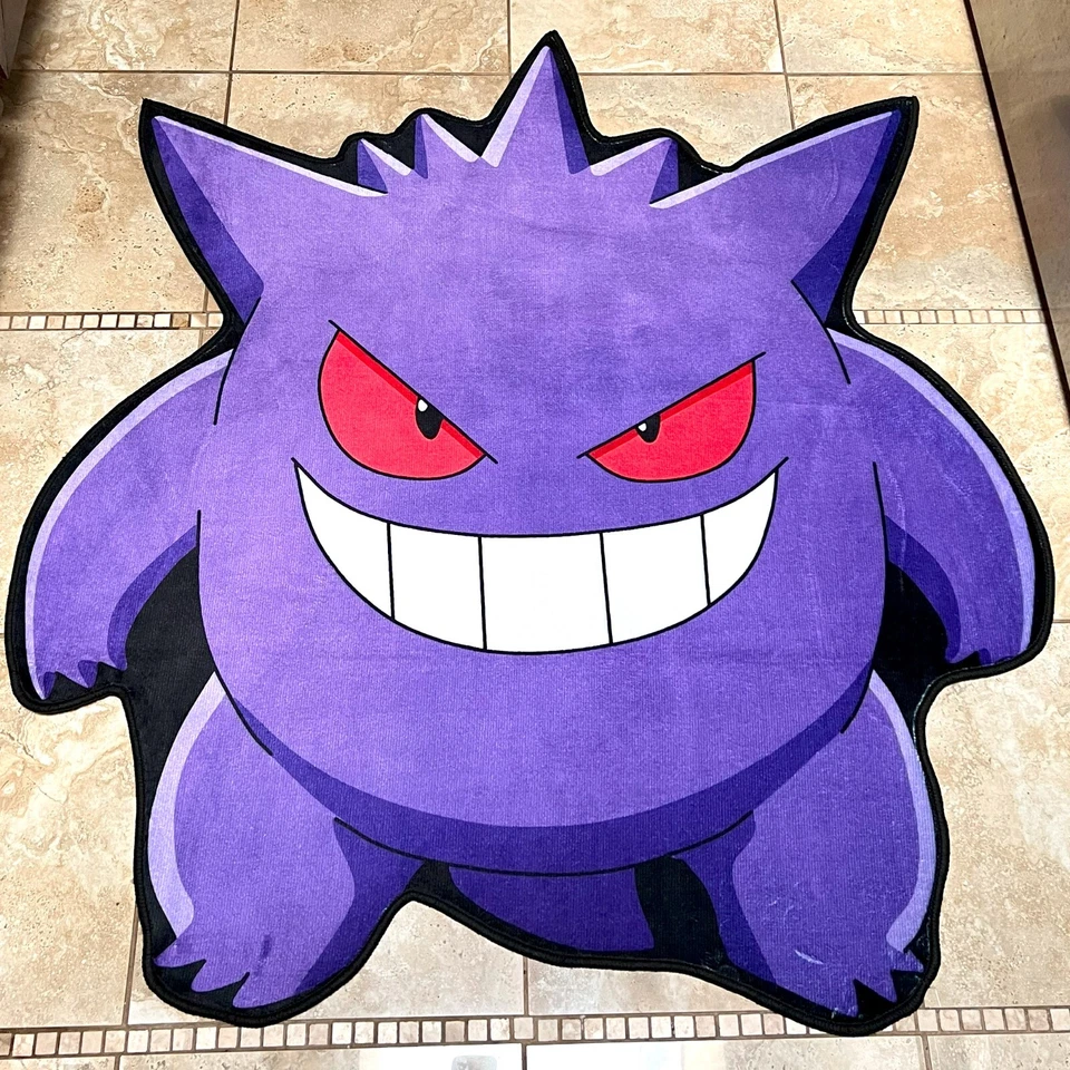 Мягкий ковер из полиэстера с аниме Pokemon Gengar - Изображение 1 из 3