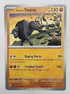 Pokemon TCG - Paldean Tauros - 108/193 Scarlet & Violet: Paldea Evolved - Picture 1 of 1